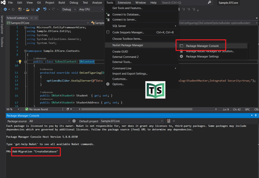 code-first-approach-package