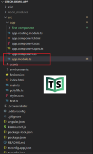 app module in angular